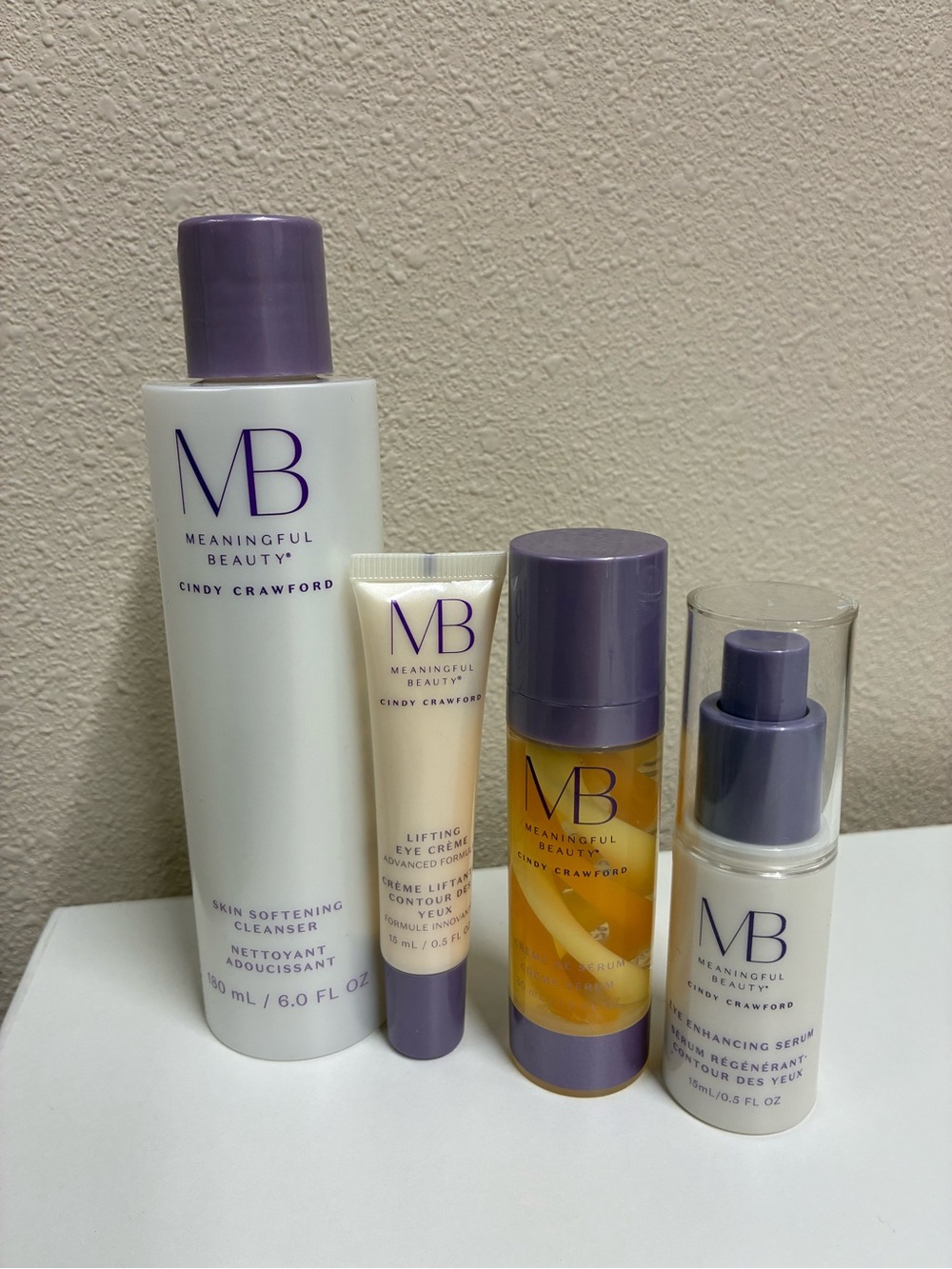 Meaningful Beauty Bath & Body Set with Lavender Purple Accents